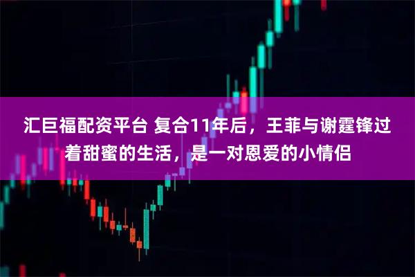 汇巨福配资平台 复合11年后,王菲与谢霆锋过着甜蜜的生活,是一对恩爱的小情侣